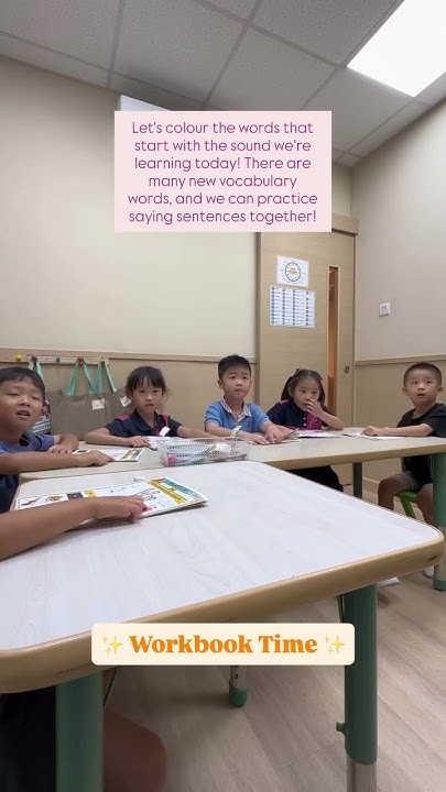 Fun2LearnEng's tweet card. Workbook Time Colour the Words with Today’s Sound + Sentence Practice