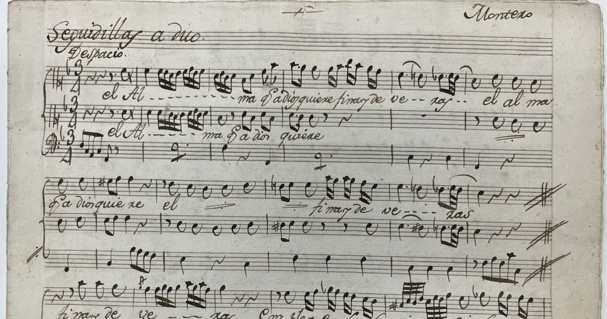 ICCMU's tweet card. El Espacio Turina acoge un concierto que rescata repertorios conservados en uno de los archivos conventuales más valiosos de Andalucía, con el estreno de una sonata inédita de Manuel Blasco de Nebra.