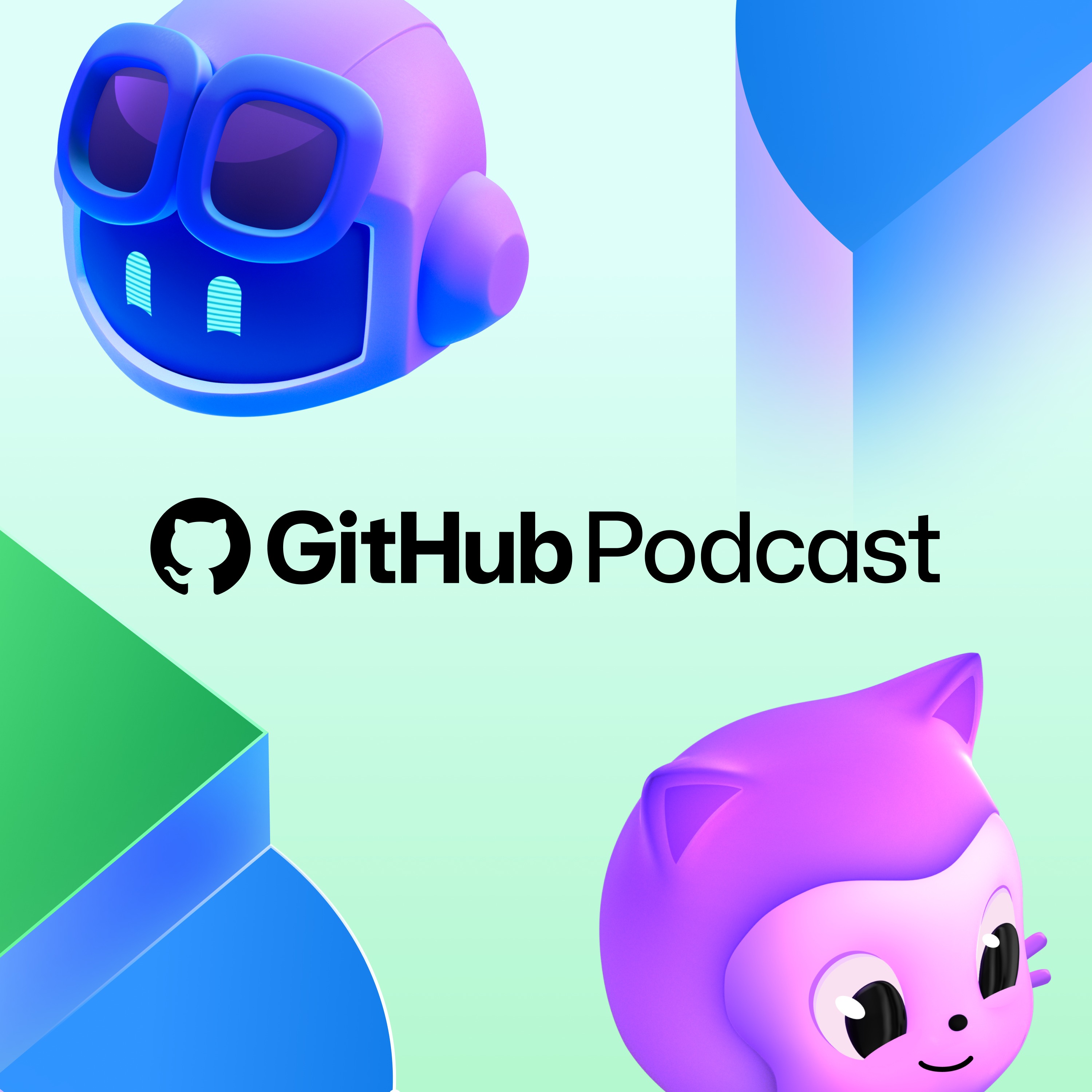github's tweet card. The GitHub Podcast