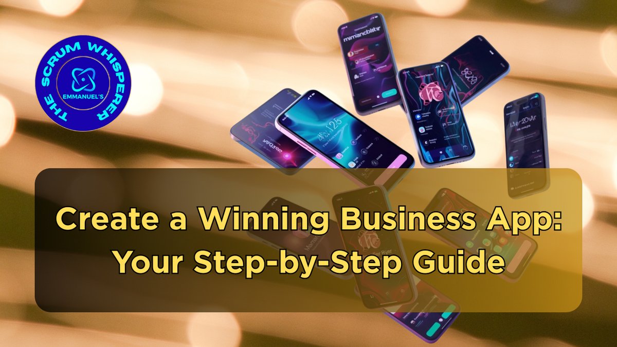 PeaceEvolutions's tweet card. Unlock your entrepreneurial potential with our step-by-step guide to creating a winning business app! Discover essential strategies, innovative design tips, and marketing insights that elevate your...