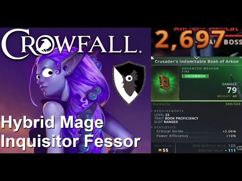 xarrayne's tweet card. Bullying New Players for Server Health™ - #Crowfall Launch, Week 1