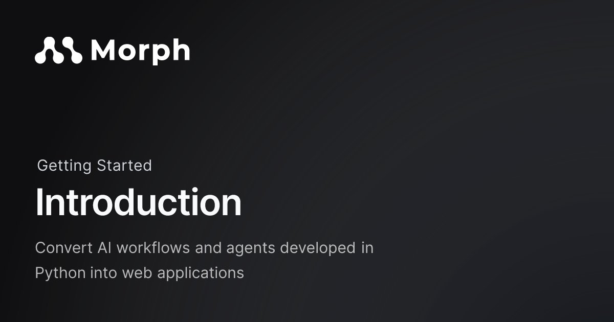 QueueKt's tweet card. Convert AI workflows and agents developed in Python into web applications