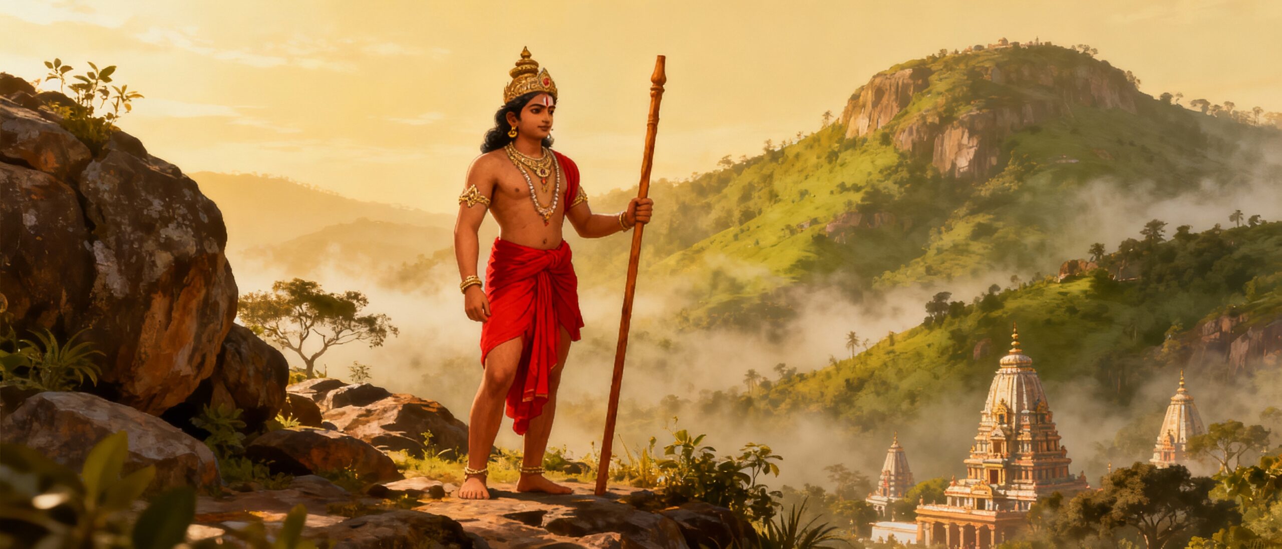 varshabagadia's tweet card. Palani is the place where Muruga realised the fruit of wisdom