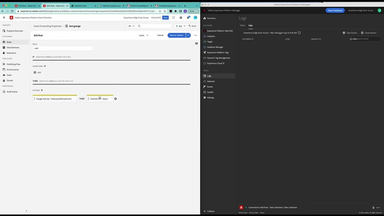 RiteKitAPI's tweet card. Adobe Real-Time CDP Event Forwarding with new Pub/Sub API scope...