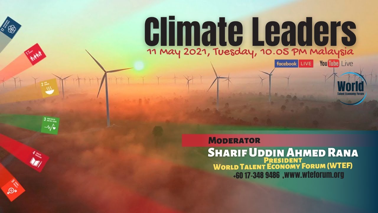 PermaProject's tweet card. Climate Leaders