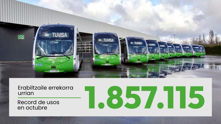 danielsenderos's tweet card. Nuevo récord mensual de utilización de los servicios de TUVISA con 1.857.115 viajes alcanzados en octubre, lo que supone un incremento del 4,47% respecto al mismo periodo del año anterior. Nunca se...
