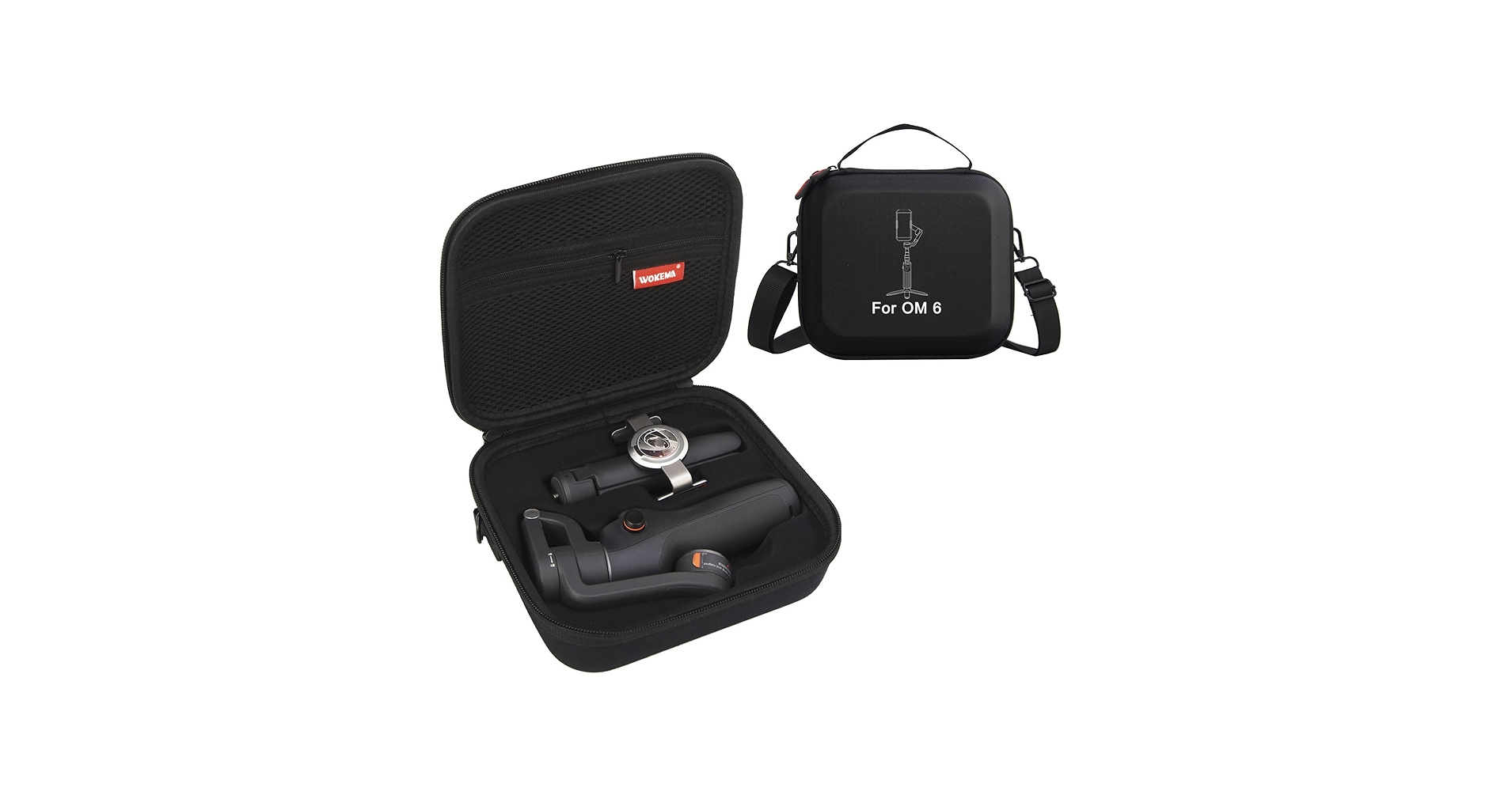 BudgetTechBit's tweet card. WOKEMA Two Way Zipper Gimbla Carrying Case Hard Bag for DJI Osmo Mobile:Father&I Gimbal Osmo Mobile 6 Stabilizer OM6 Accessories Hard Only (Carry-ing) Case OM6 Bag-s Travel for DJI Osmo Mobile 6...
