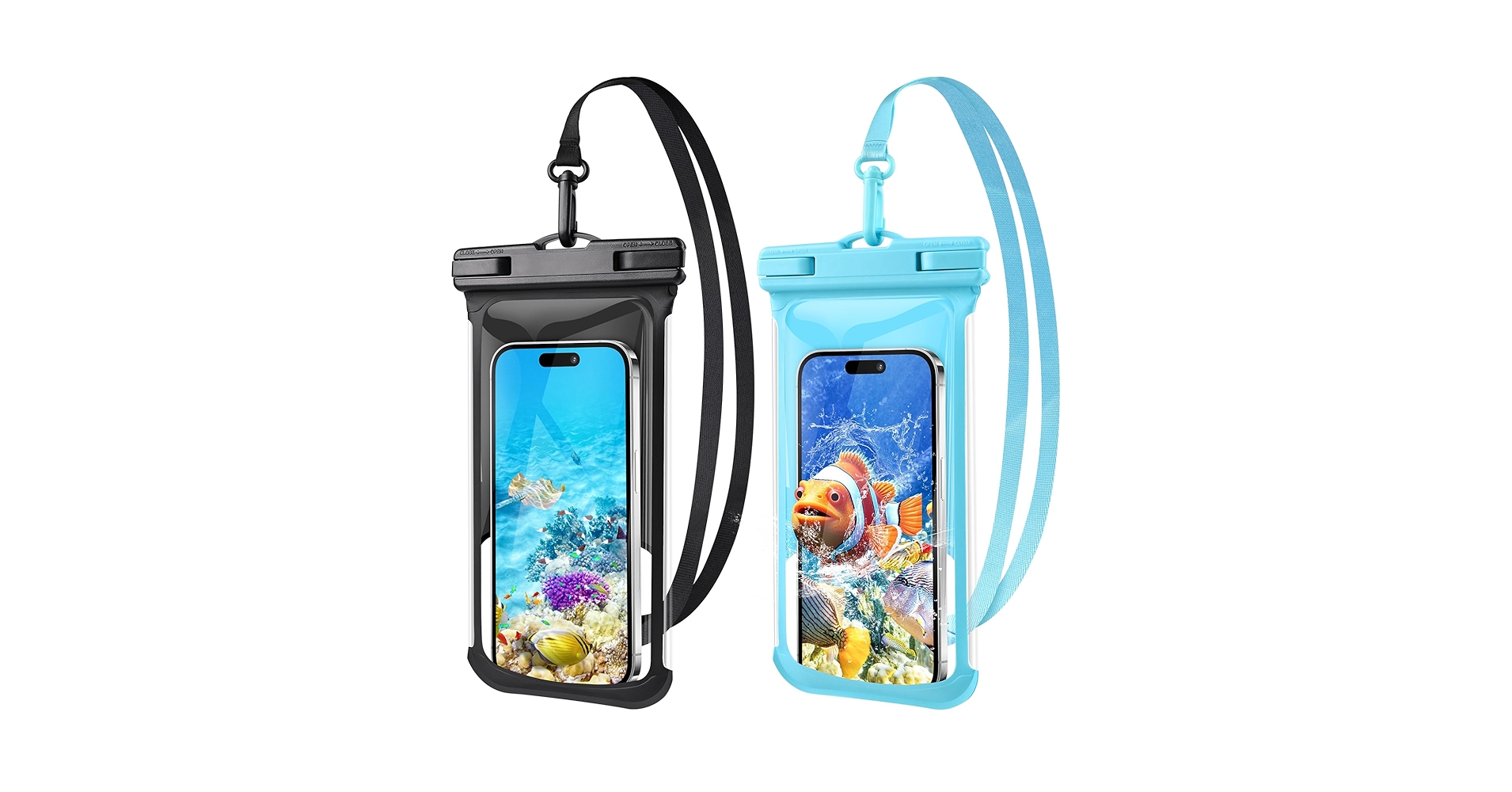 BudgetTechBit's tweet card. This product is a 2-pack of waterproof phone pouches, which are designed to protect your phone from water damage. The pouches are made of high-quality materials, including TPU (Thermoplastic Polyur...