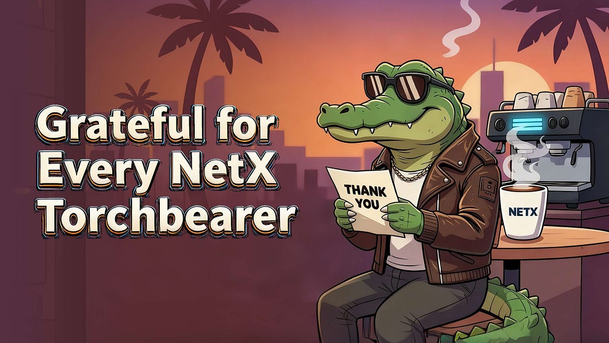 netx_world's tweet card. Dear NetX Community Members,