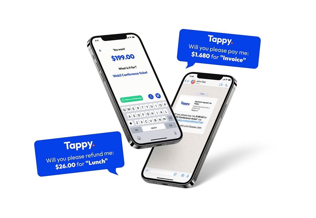 tappy_cc's tweet card. Simple crypto transactions for everyone: Tappy introduces a fast, secure, and accessible payment solution.