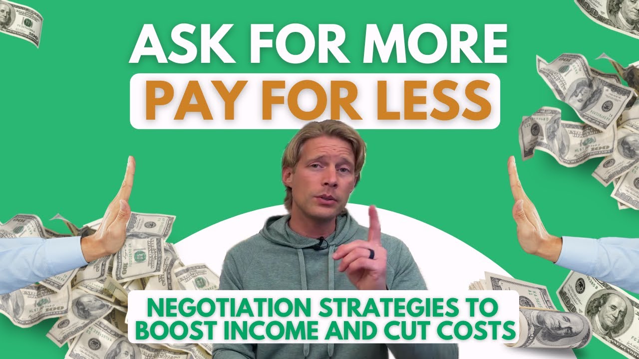 MoneyOnEasyMode's tweet card. Ask for More, Pay for Less: Negotiation Strategies to Boost Income...