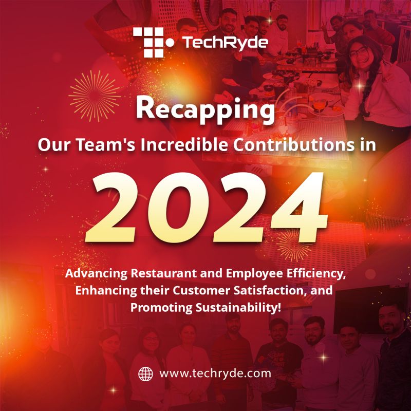 Techryde_global's tweet card. Recapping an incredible 2024—our team's remarkable contributions in advancing restaurant and employee efficiency, enhancing customer satisfaction, and promoting sustainability at global level. Check...