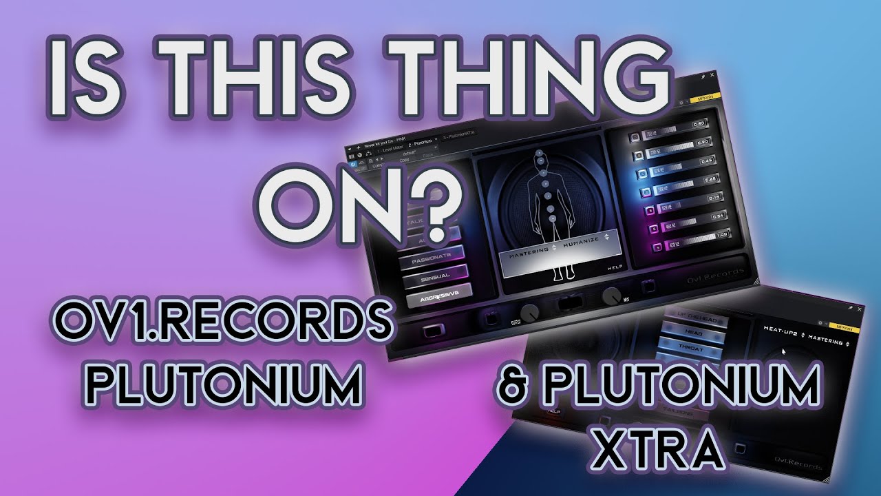 0v1Records's tweet card. What are PychoAcoustics? | Does Ov1.Records Plutonium do anything?