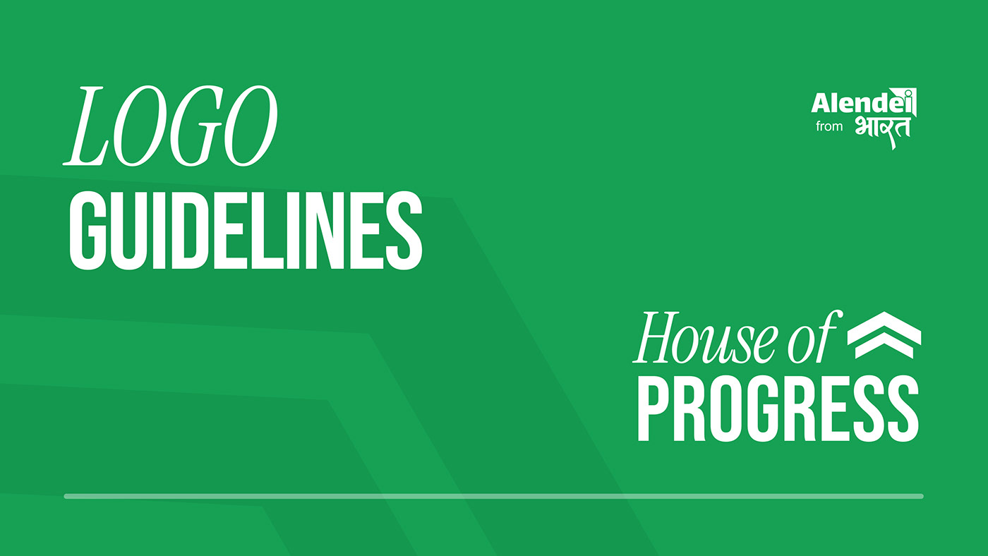 krutikkkkkkkkk's tweet card. Logo Design - House of Progress