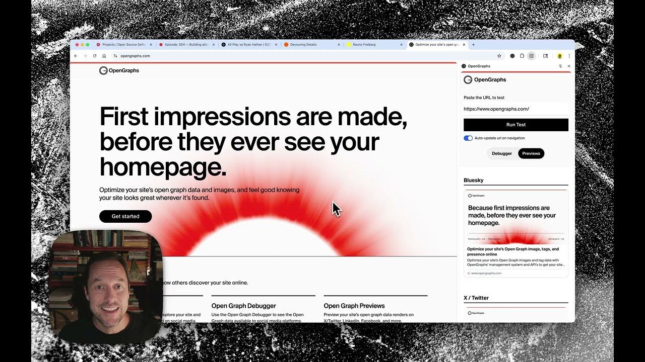 ryanhefner's tweet card. Debug Open Graph & Twitter Cards FAST in Chrome 🚀 (OpenGraphs...