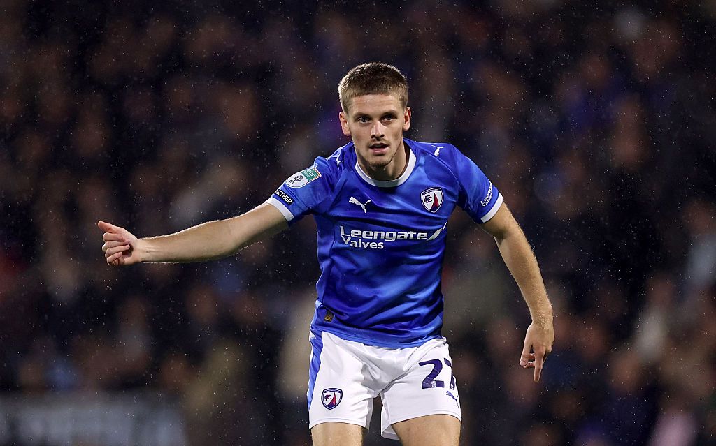 Sportsboomcom's tweet card. Wigan Athletic loanee Ronan Darcy has impressed Chesterfield, as boss Paul Cook is eager to secure his future. Despite interest from others, Darcy aims to continue thriving under Cook's leadership....