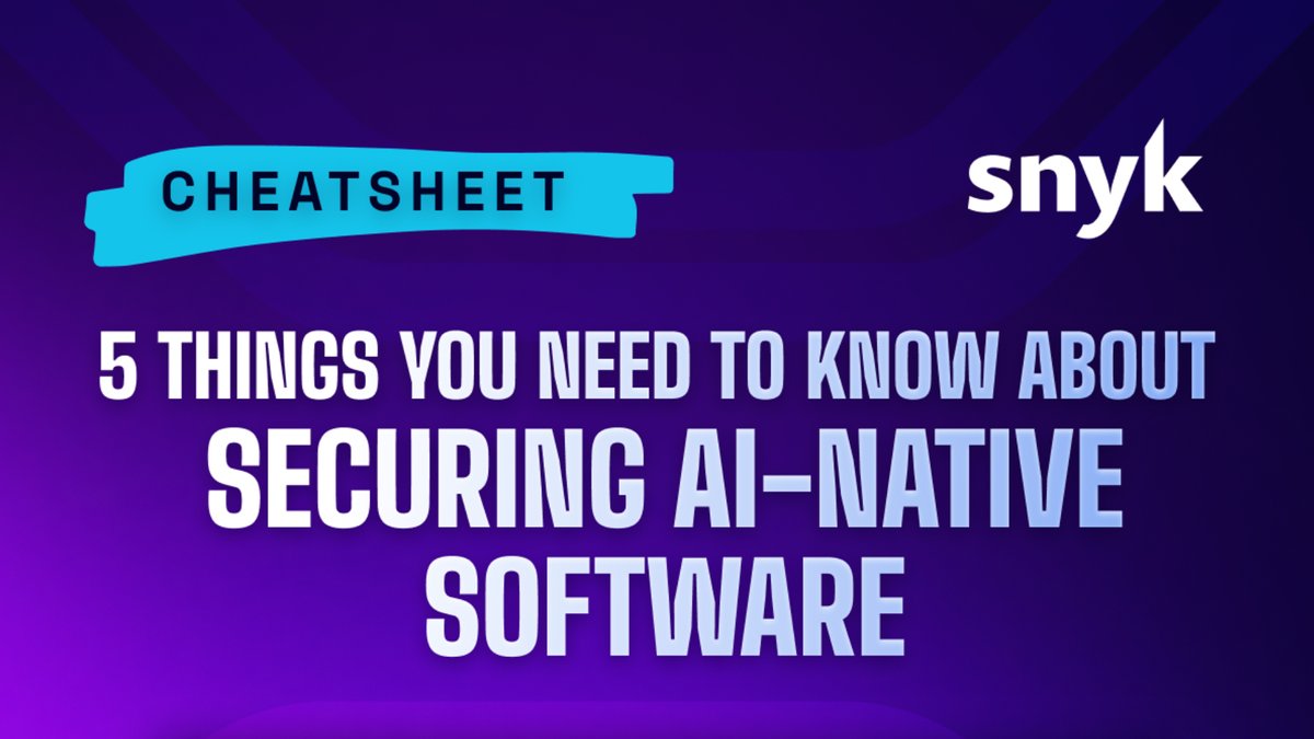 ITPro's tweet card. 5 Things You Need to Know About Securing AI-Native Software