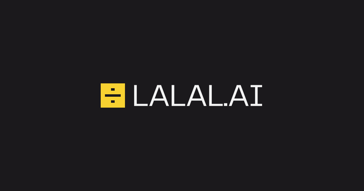 ai_lalal's tweet card. News about the LALAL.AI project, helpful articles, tutorials and guides for DJs, producers, musicians, vocalists, and other creatives.
