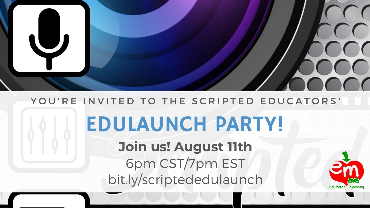 pneid's tweet card. The Scripted Educators EduLaunch release of Scripted!