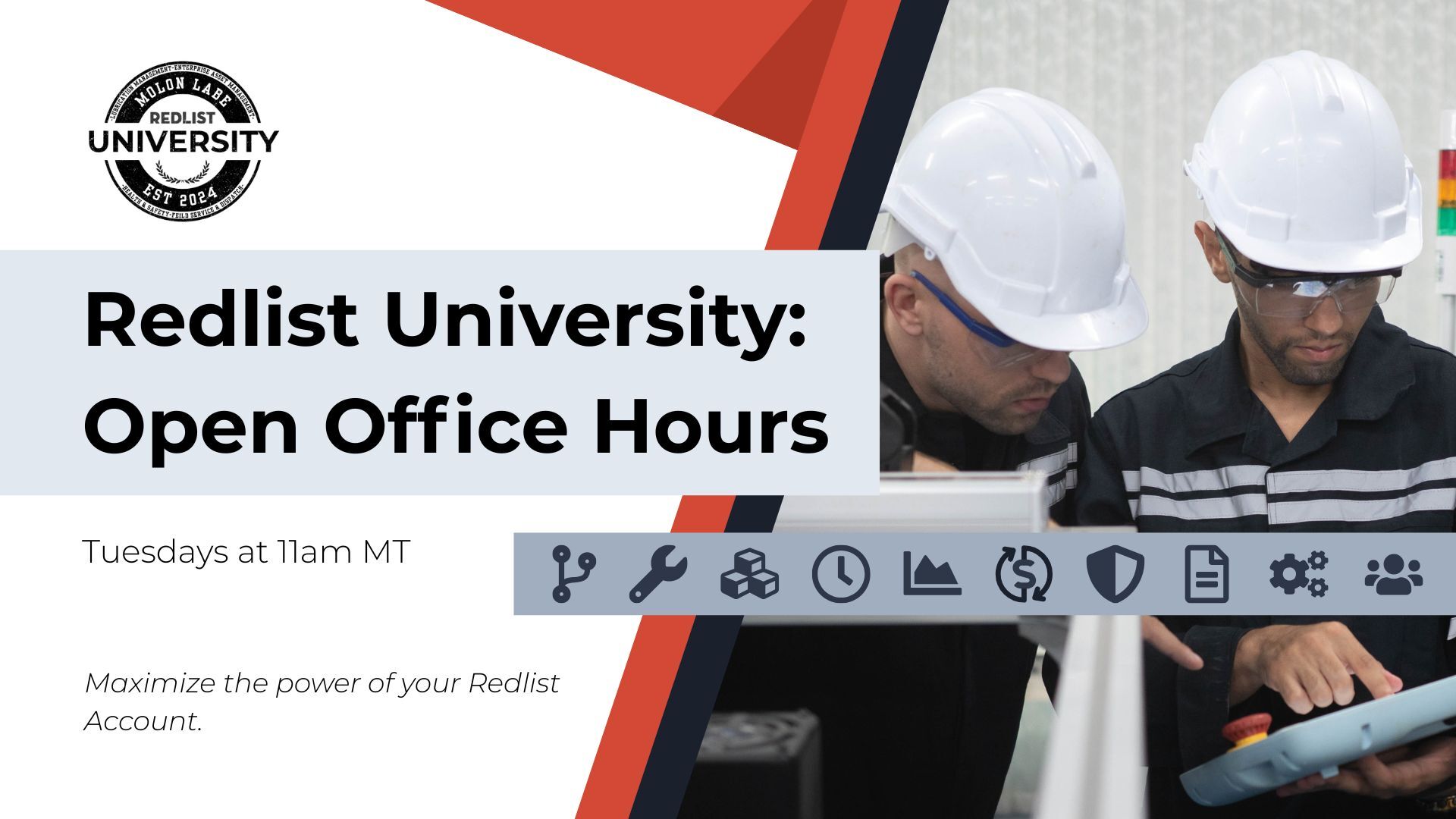 RedlistSoftware's tweet card. We know that navigating the full potential of our software can be daunting, which is why we've established Redlist University: Open Office Hours.