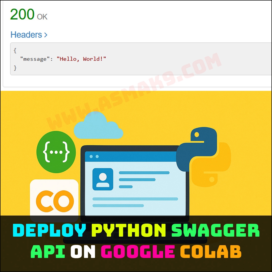 asmak's tweet card. Python Swagger API is a quick way of building server-less RESTful web APIs. However, deployment or execution of these APIs is usually comple...