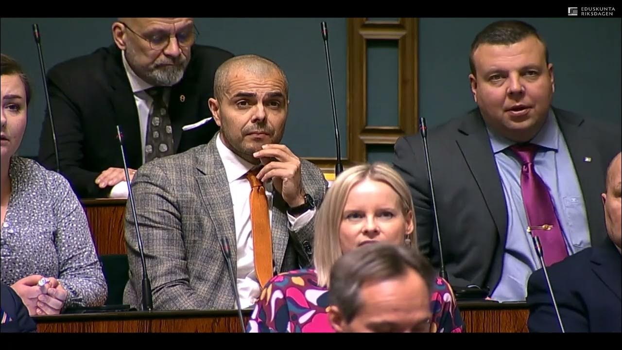 KorhonenMla's tweet card. Eduskunnan kyselytunti 1.12-2022