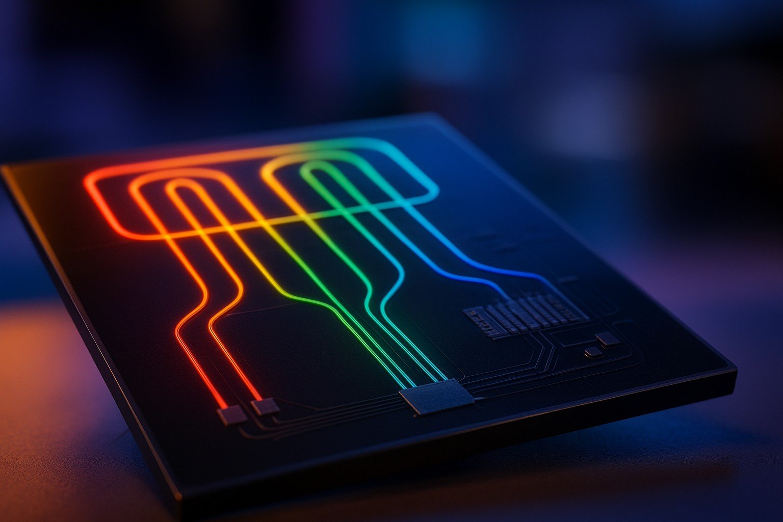 NeoEnigma's tweet card. Un nuovo sistema fotonico esegue calcoli tensoriali in un singolo passaggio di luce.