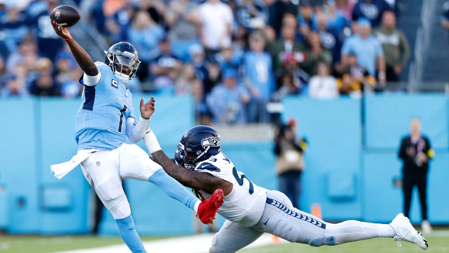 Titan_Sized's tweet card. Tennessee Titans first-overall pick Cam Ward just had the best game of his career in Sunday's Week 12 loss to the Seattle Seahawks. Everyone who is watching clo