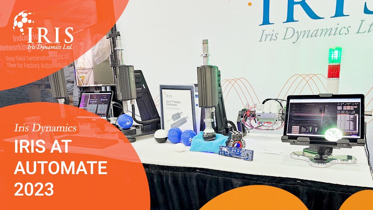 OrcaLinearMotor's tweet card. Iris Dynamics at Automate 2023 Review