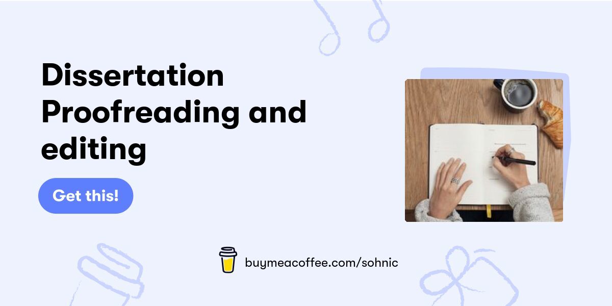 sohni_c's tweet card. Final stages of your dissertation? Need someone to proofread and edit the thesis? I can help you get past those final stage nerves and get your thesis polished to your satisfaction. What's more? I wil