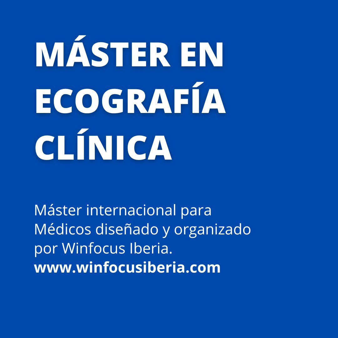winfocusiberia's tweet card. PRESENTACIÓN   El Máster en ECOGRAFÍA CLÍNICA […]