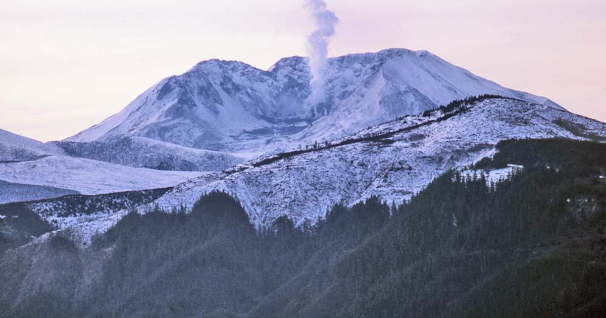 KIRO7Seattle's tweet card. There has been a spike in seismic activity under Mount St. Helens.
