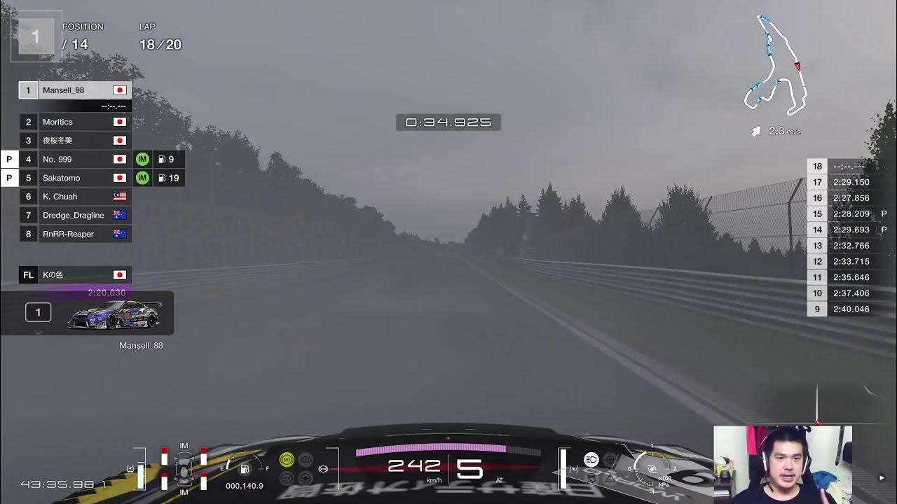 CSLKevin's tweet card. Spa with a chance of rain - GTWS Manufacturers Cup Exhibition Season...