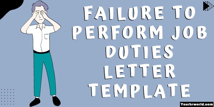 India_HR_Forum's tweet card. Employee Warning Letter Format & Sample - Write a Warning Letter for Failure to Perform Job Duties. Failure to perform job duties write up.