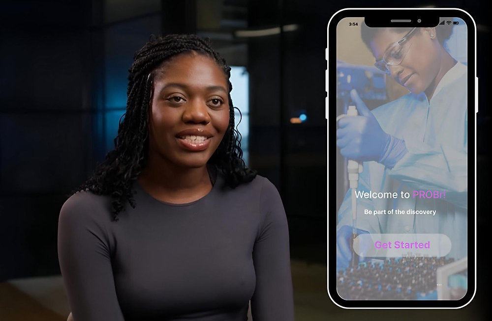 Probrapp's tweet card. At just 28, Dr Giovannie Jean-Louis is transforming clinical research with PROBr - a platform connecting underrepresented communities to life-changing studies. In this powerful STYLISA FoundHers...