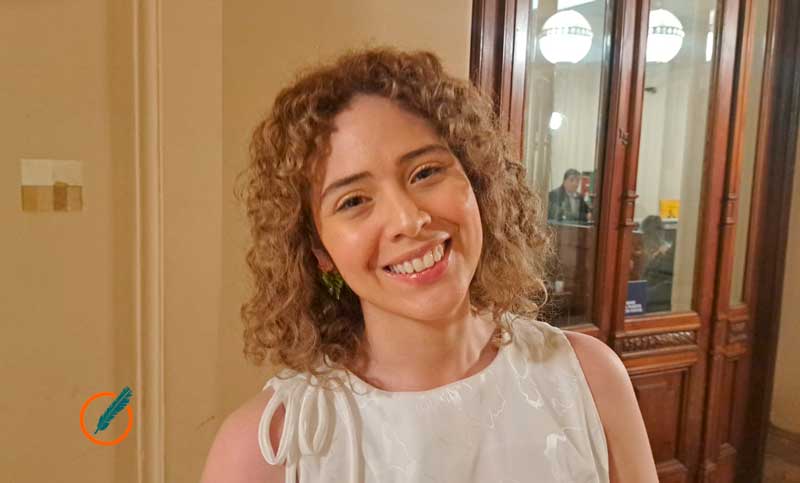 AdelaEspi322's tweet card. La diputada Lourdes Arrieta contó que hoy se estan haciendo inversiones con mucha tecnología pero para usar dos o tres empleados argentinos La verdad es que necesitamos sobre todo potenciar a...