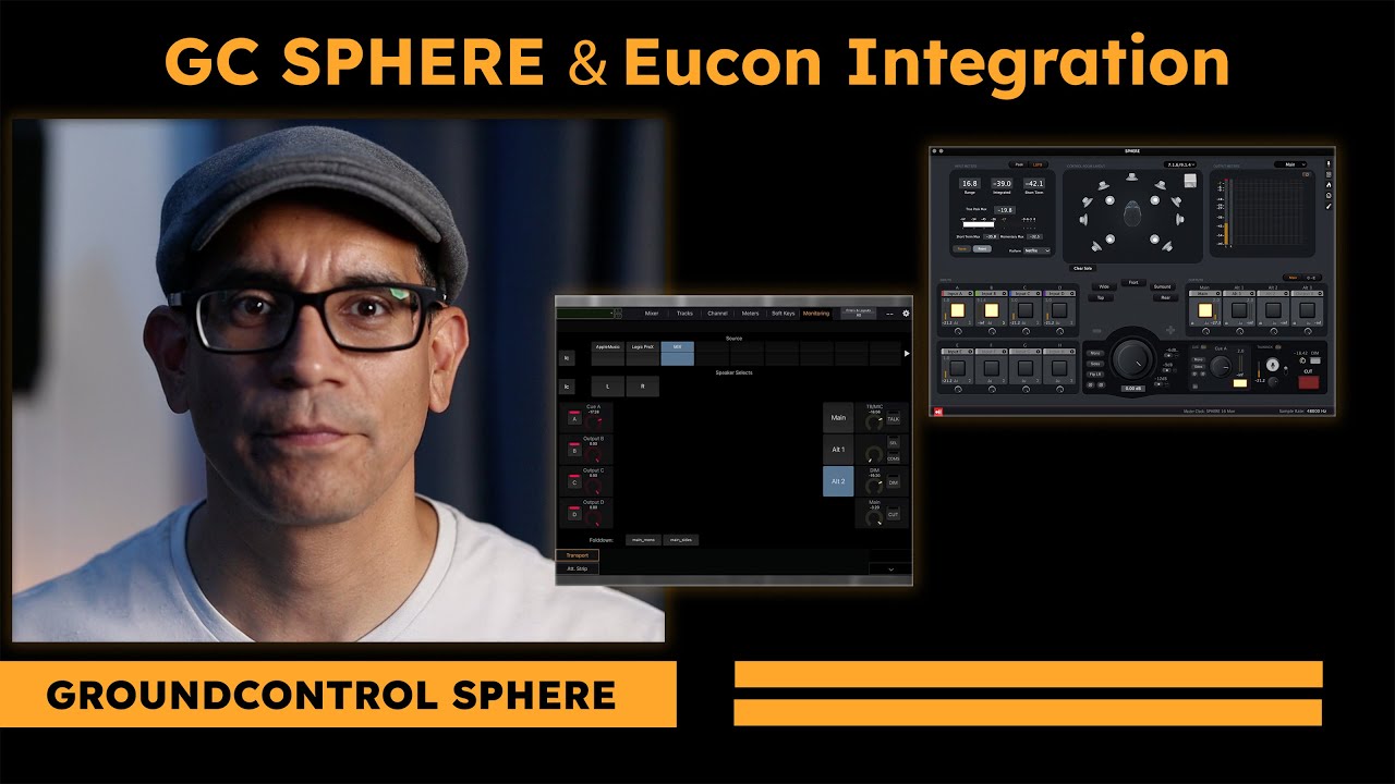GingerAudioUK's tweet card. Mastering GroundControl Sphere Control via iPad: EUCON & Avid...