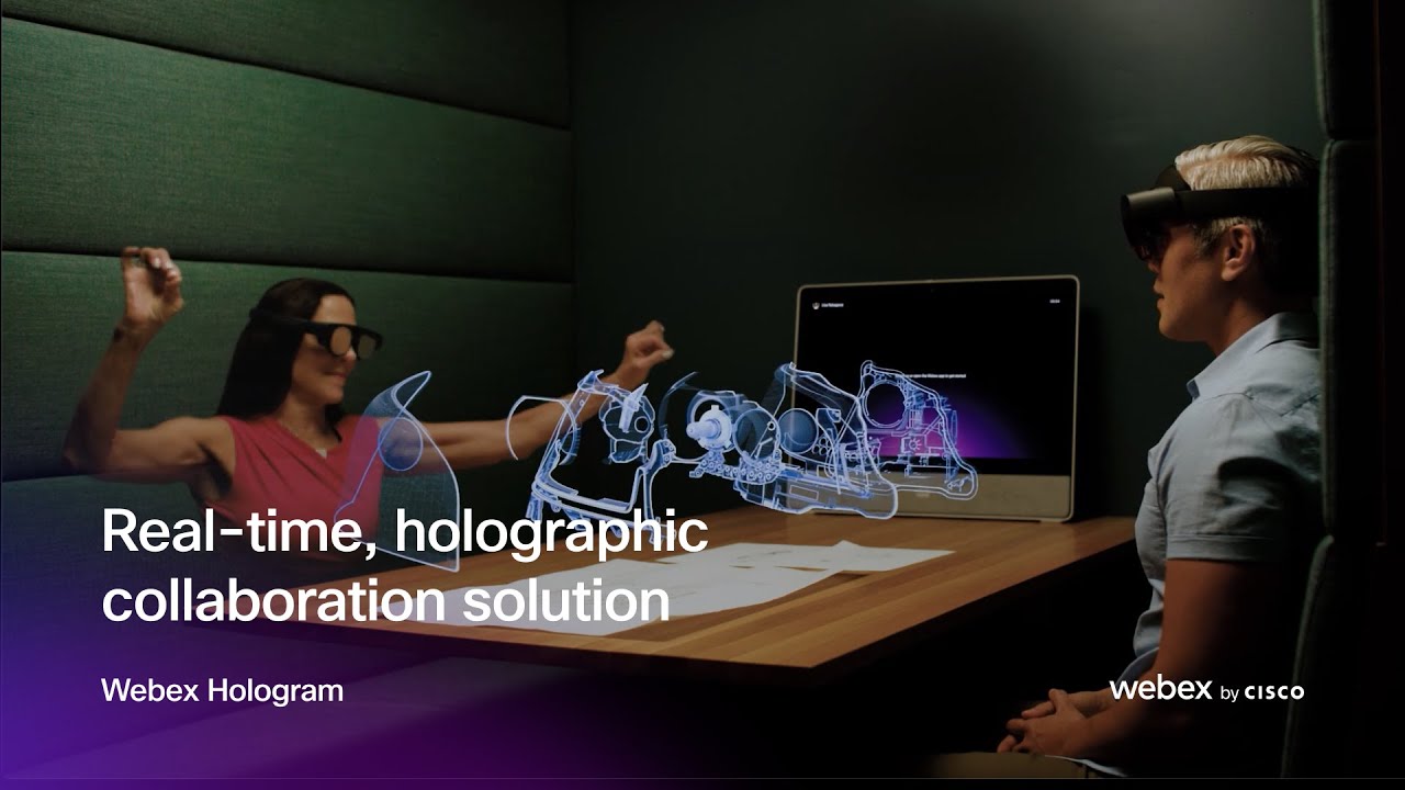 waltdelph's tweet card. Webex Hologram | The latest innovation in video conferencing