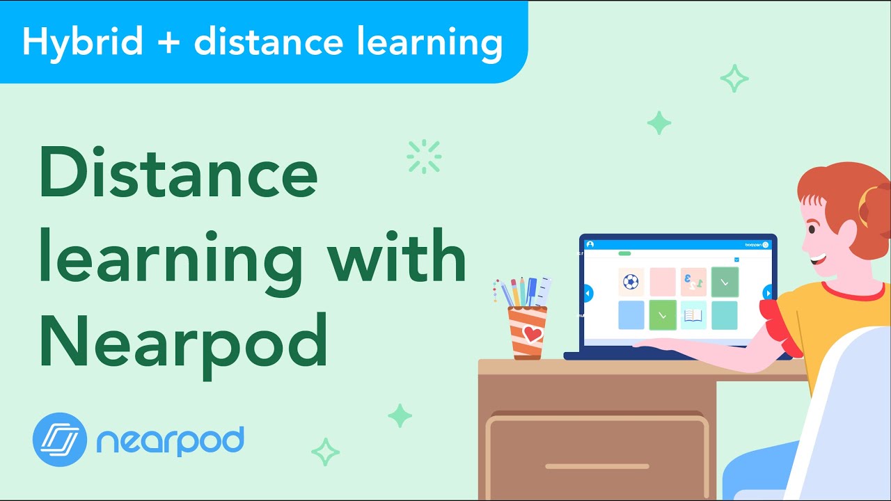 stephenn_weaver's tweet card. Distance learning with Nearpod