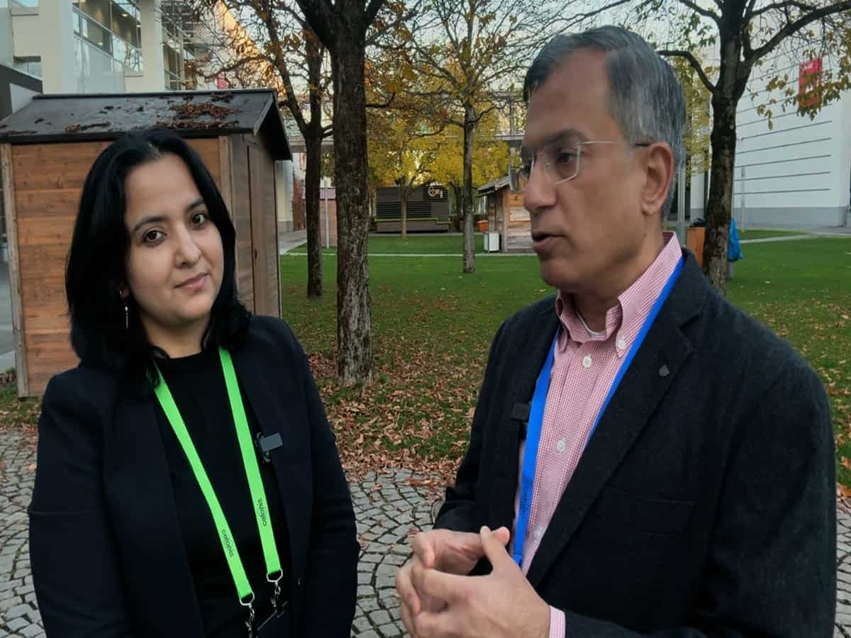 ZeeBusiness's tweet card. Global process intelligence leader Celonis is turning to India as a key hub for its enterprise AI ambitions. Head of Supply Chain GTM AI, Manik Sharma, outlines how India’s skilled workforce and...