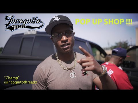 compadre_champ's tweet card. RECAP of My First Pop Up Shop For My Clothing Line INCOGNITO THREADZ...