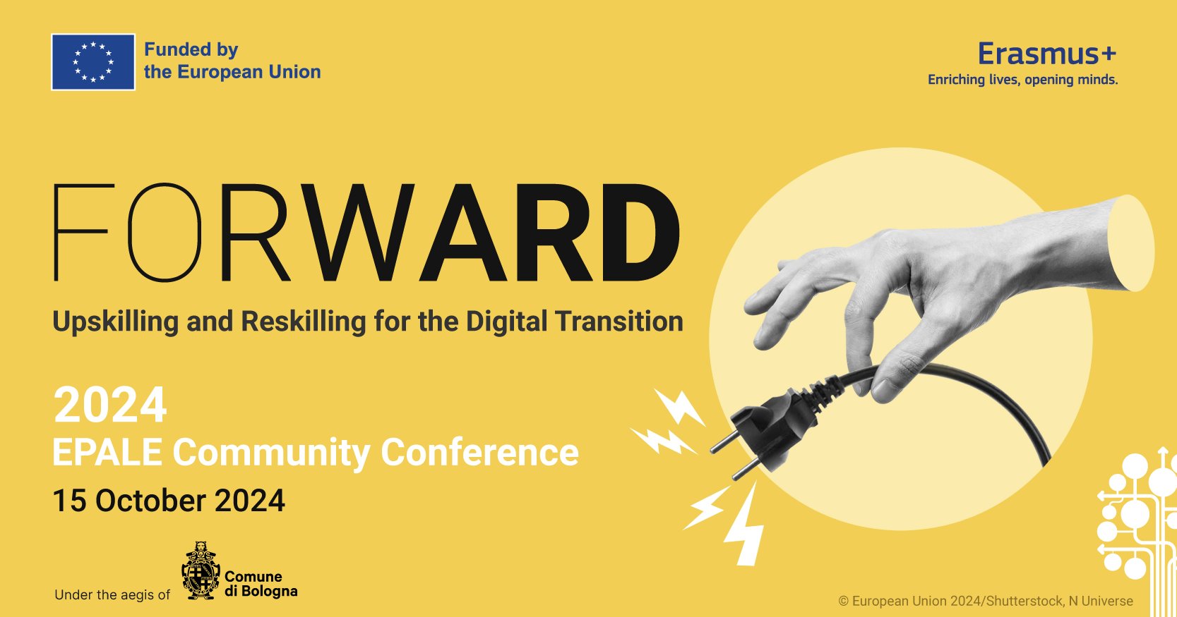 EPALE_EU's tweet card. Live streaming 15 October - 2024 EPALE Community Conference