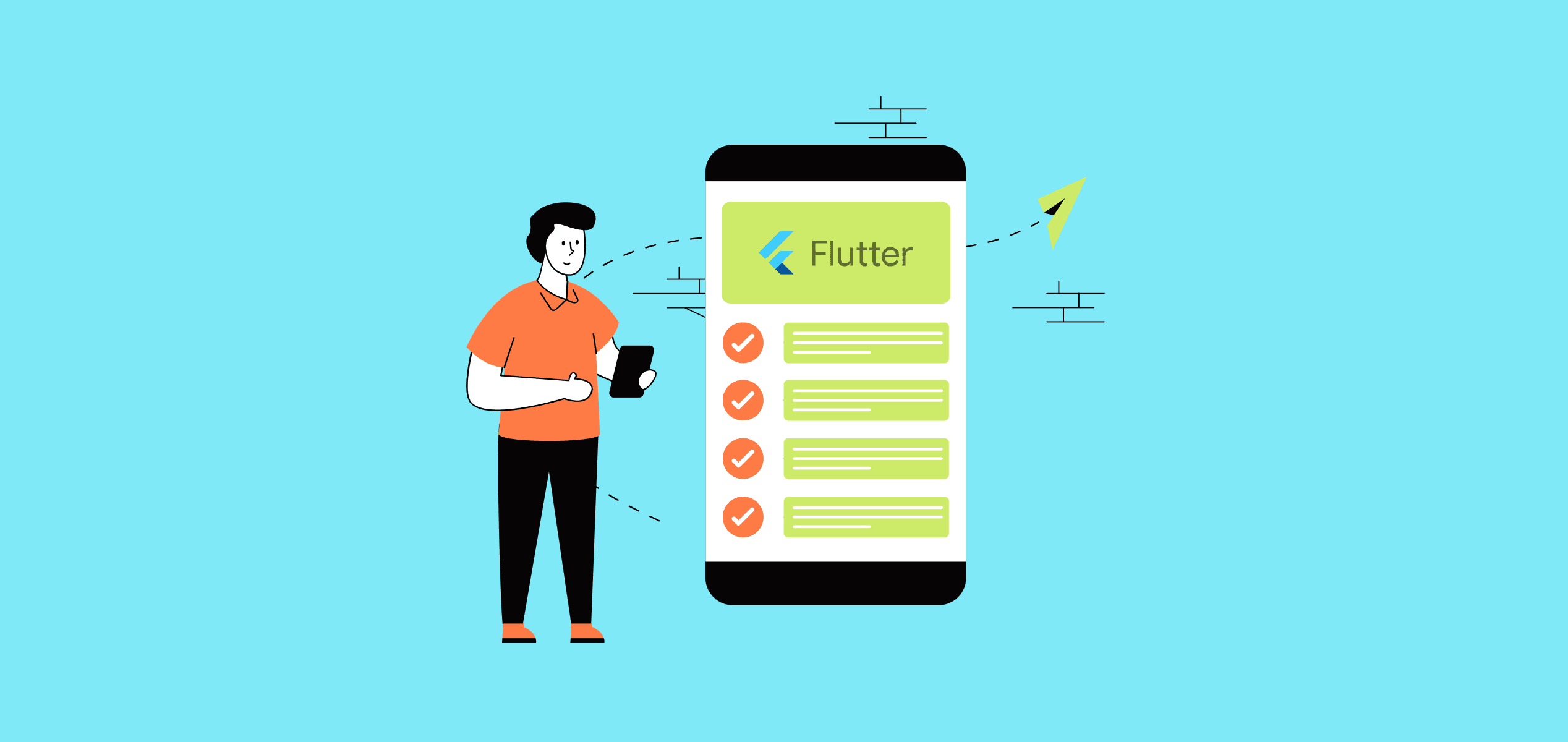 flutterdevindia's tweet card. Are you curious about State Management in Flutter? Discover how to utilize options like Provider and BLoC to enhance Flutter state management in 2024.