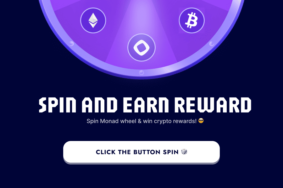 springrolldoes's tweet card. 🎰 MonadSpin: Spin to win real crypto on Monad chain! Onchain luck, Farcaster vibes, scrypto rewards, leaderboard & more! 🚀🪙