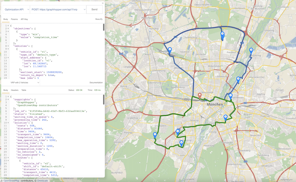 graphhopper's tweet card. Exciting news! Our new API Explorer is now available, and we can’t wait for you to try it out here: https://explorer.graphhopper.com/ One of the unique features of our API Explorer is the map at the...
