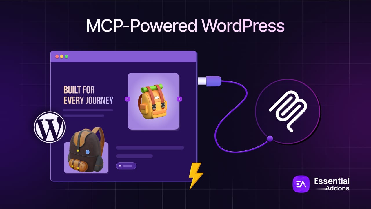EssentialAddons's tweet card. Discover how MCP transforms WordPress with AI-powered automation, smarter integrations and real-world results for modern websites.