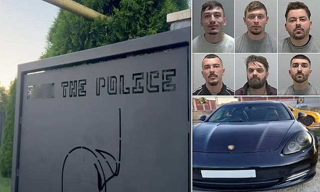 TruthHunters's tweet card. The group, which stole £700,000 from ATMs across the country in 3,300 separate transactions using sophisticated devices, were found with a Porsche and a Lamborghini.