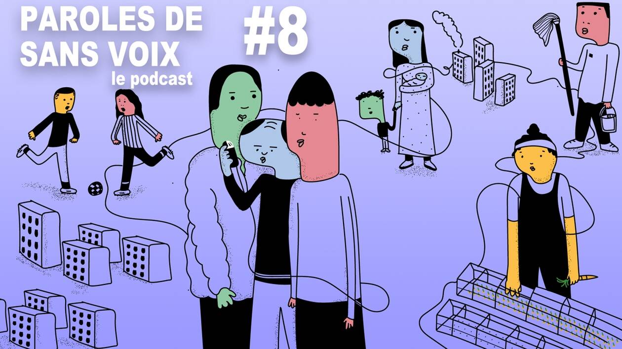 aure_cha's tweet card. « Paroles de sans voix » est un podcast qui associe Ouest-France, Reporter citoyen et le CFPJ, en lien avec l’association Georges Hourdin, ATD Quart-Monde et le Secours catholique. Le but de cette...