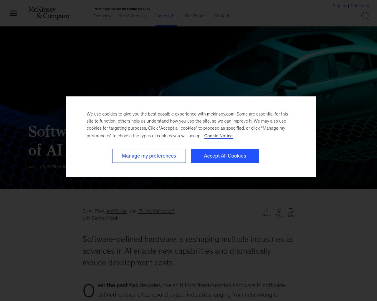 managetech_inc's tweet card. 過去20年間、固定機能ハードウェアからソフトウェア定義ハードウェアへの移行が、ネットワークからモバイル通信まで