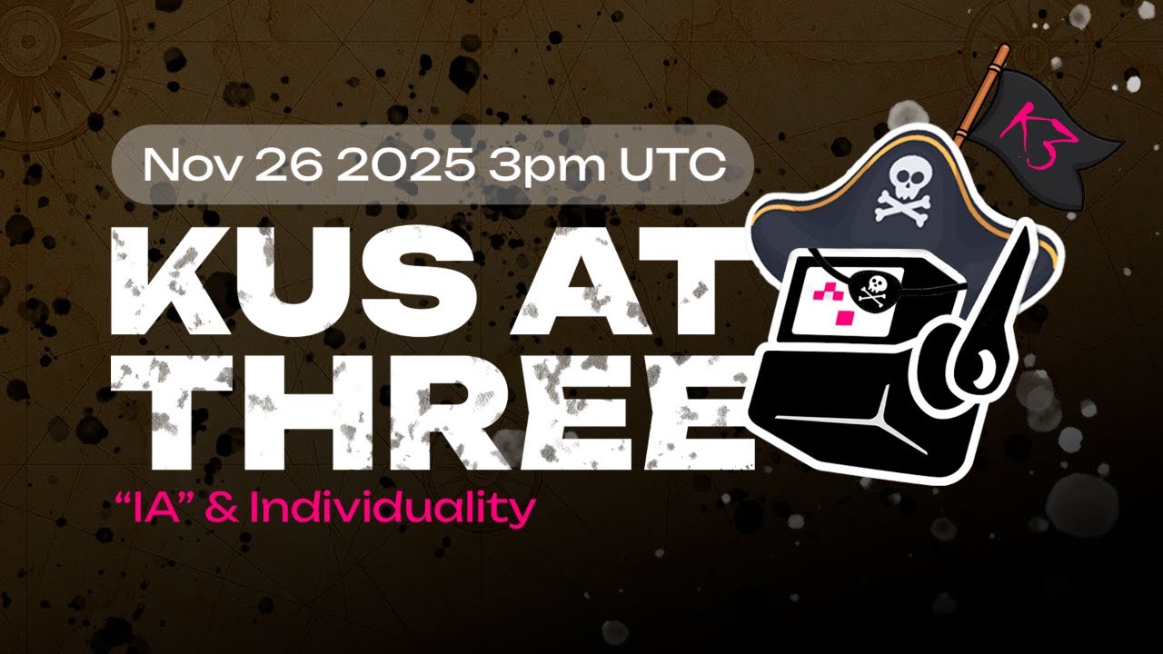 LearnPolkadot's tweet card. "IA" & Individuality - Kus at Three #003